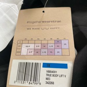 True pullover bra 1x